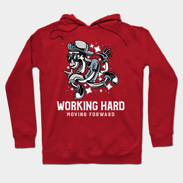 Working Hard Hoodie by TheWaySonic